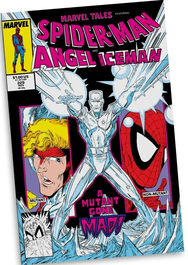 MARVEL COLLECTION PVC STATUE 1/6 ICEMAN (MARVEL TALES #229) (RED PLATINUM EDITION) 29 CM